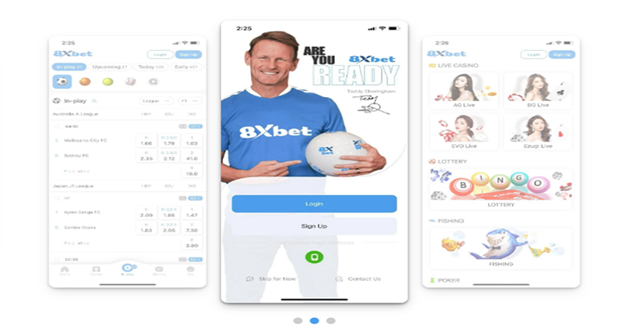 8xbet APK - Ứng dụng cá cược hàng đầu với tính năng rút tiền nhanh chóng và tiện lợi.